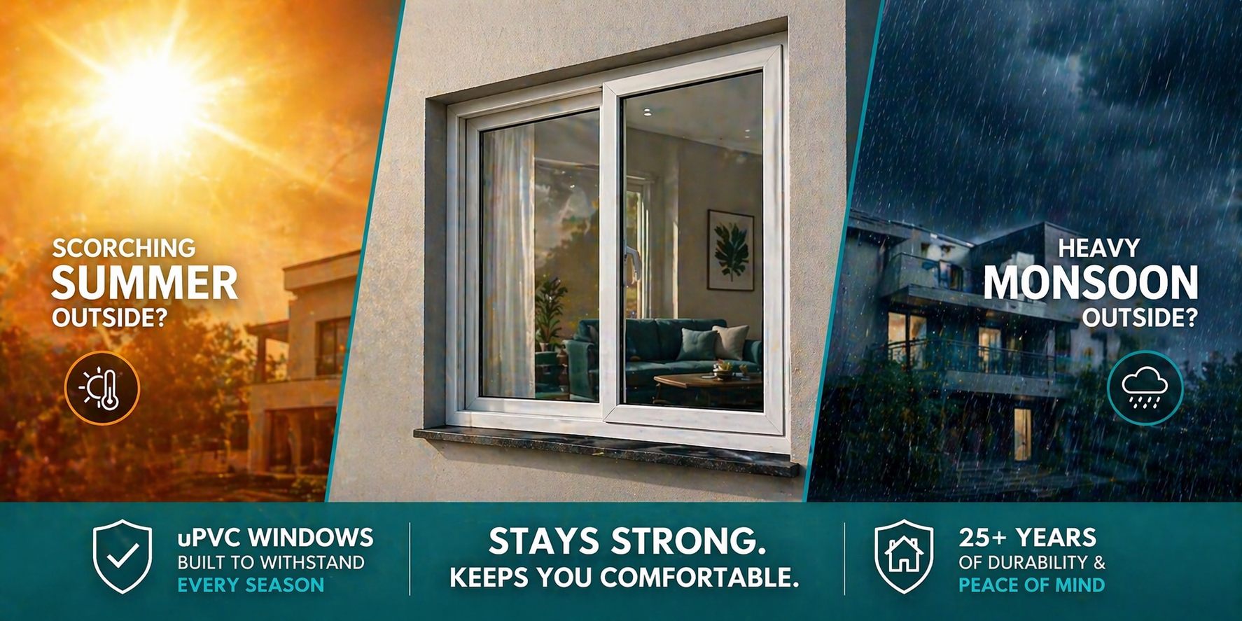 uPVC Windows for Indian Homes